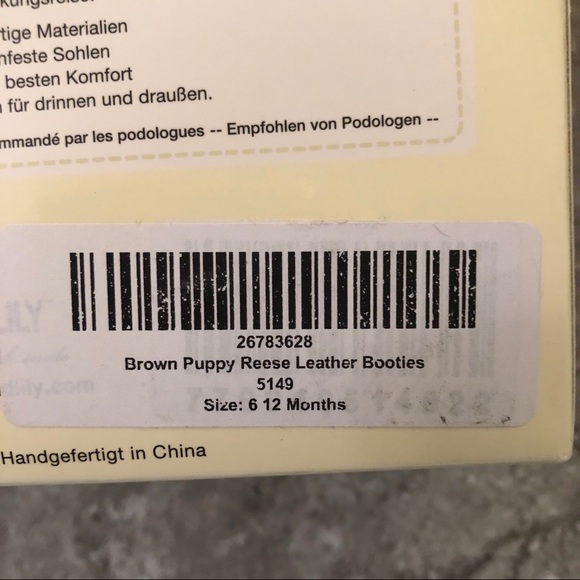 New In Box Jack & Lily My Mocs Brown Puppy - Picture 7 of 7